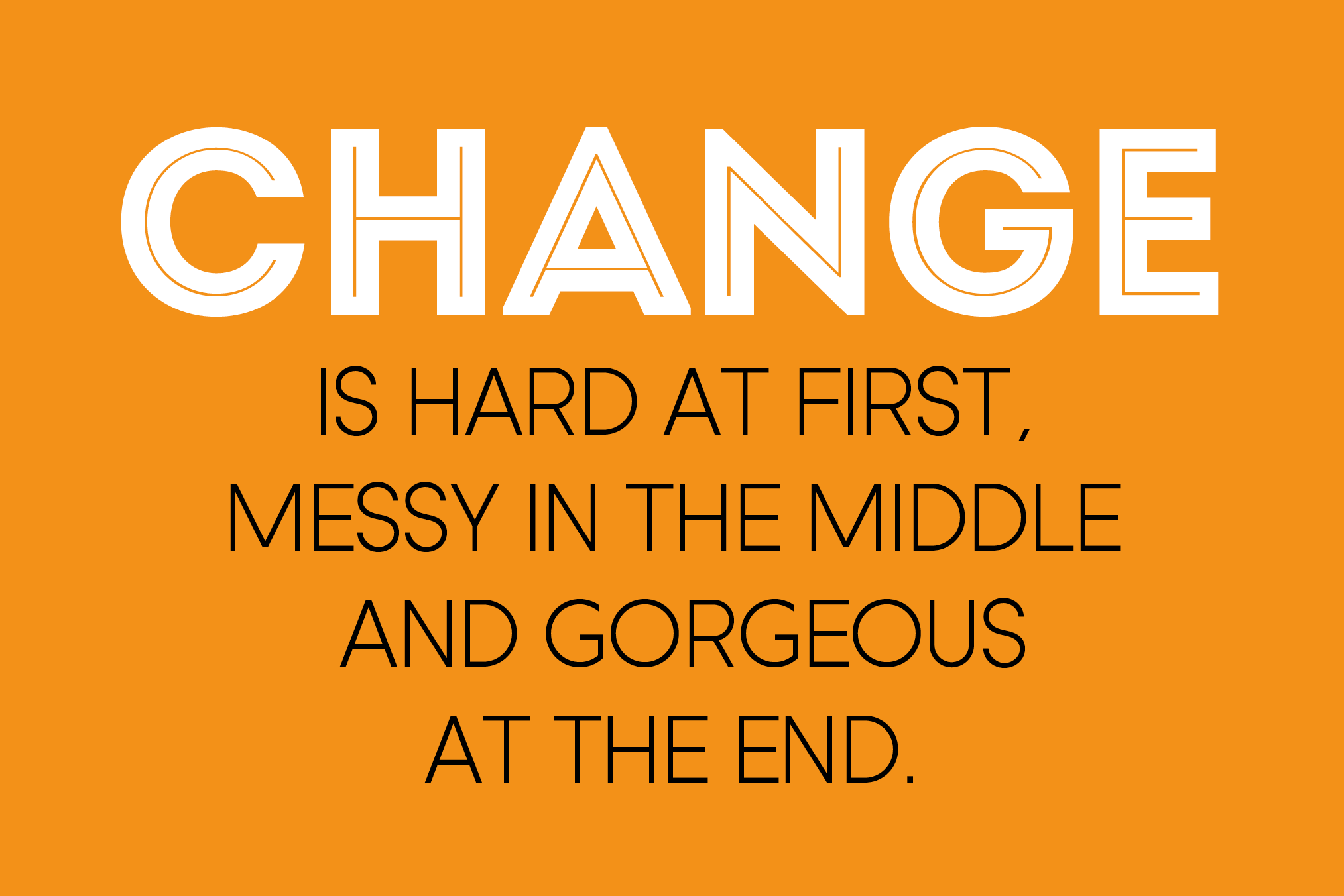 Change